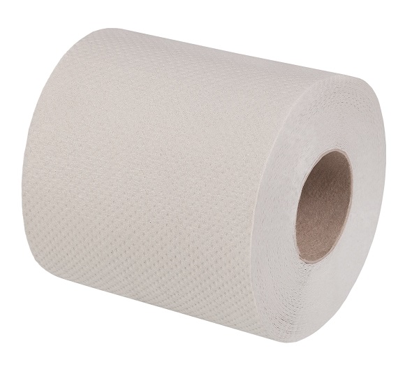 Toilettenpapier, 2-lagig, 250 Blatt, 
64 Rollen, RC, Hochweiß,65°W
2 x 17g, 9,5 x 11,5cm, 8 x 8 Rollen, 
30 VE je Pal.
Mindestabnahme 1 Palette